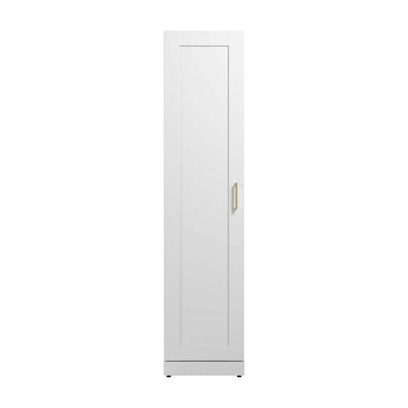 Latitude Run® 17W Tall Narrow Storage With Door And Shelves Wayfair